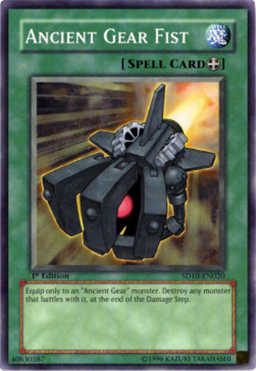Yu-Gi-Oh! SD10 Ancient Gear Fist