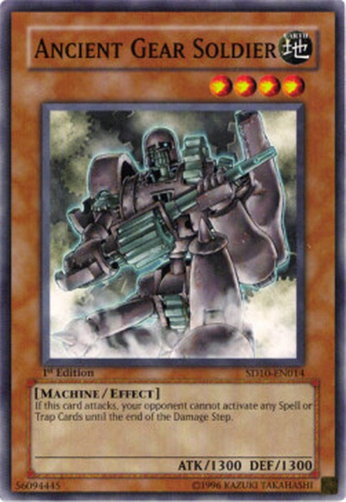 Yu-Gi-Oh! SD10 Ancient Gear Soldier