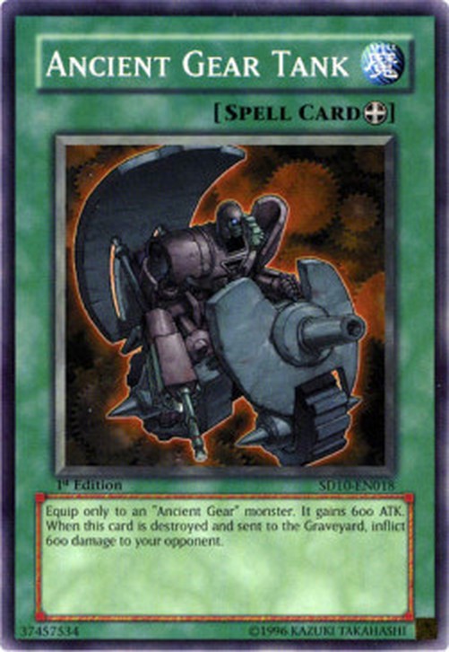 Yu-Gi-Oh! SD10 Ancient Gear Tank