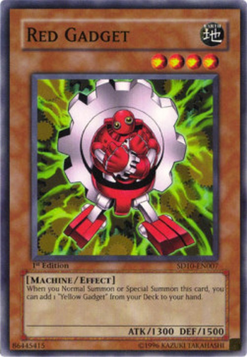 Yu-Gi-Oh! SD10 Red Gadget
