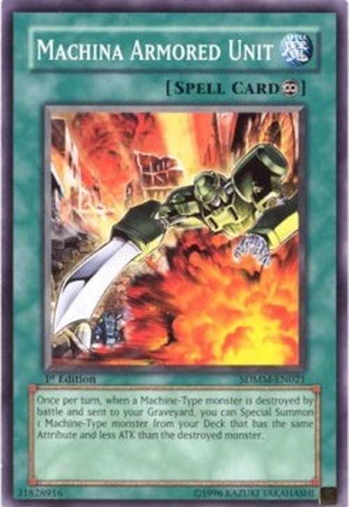 Yu-Gi-Oh! SDMM Machina Armored Unit