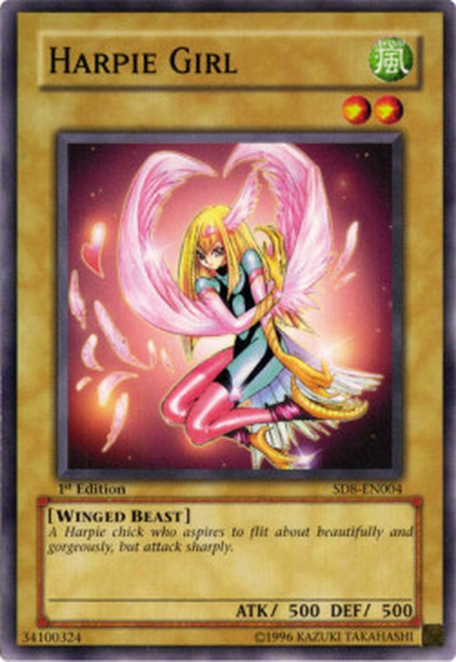 Yu-Gi-Oh! SD8 Harpie Girl