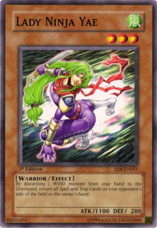Yu-Gi-Oh! SD8 Lady Ninja Yae
