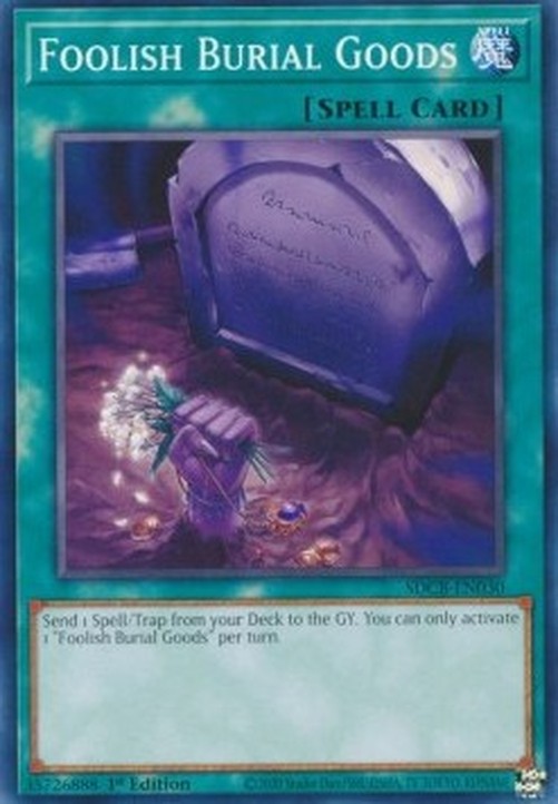 Yu-Gi-Oh! SDCB Foolish Burial Goods