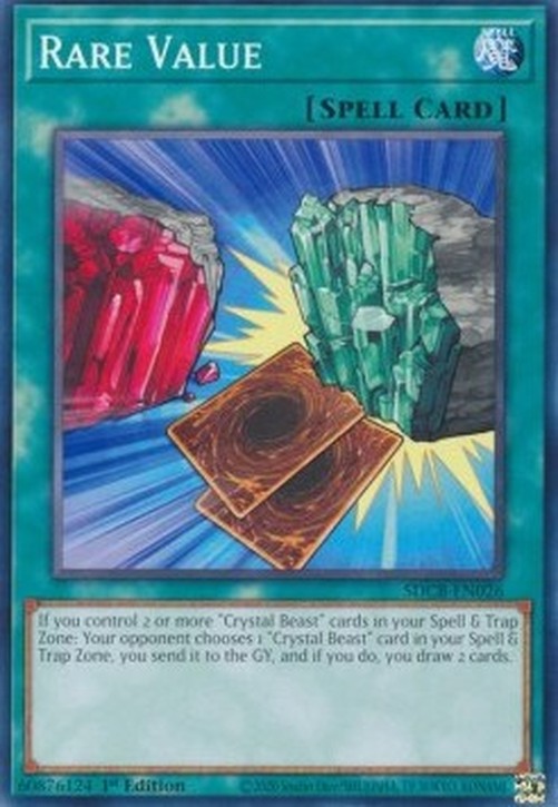 Yu-Gi-Oh! SDCB Rare Value