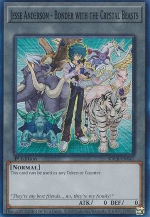 Yu-Gi-Oh! SDCB Jesse Anderson - Bonder with the Crystal Beasts