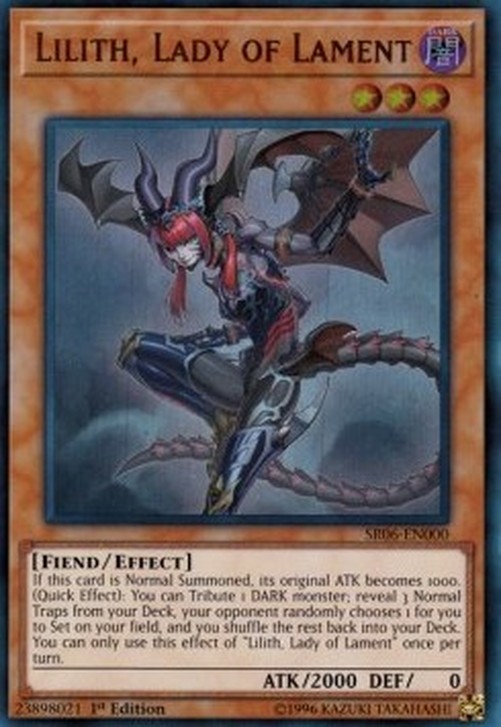 Yu-Gi-Oh! SR06 Lilith, Lady of Lament