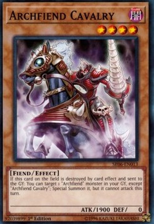 Yu-Gi-Oh! SR06 Archfiend Cavalry