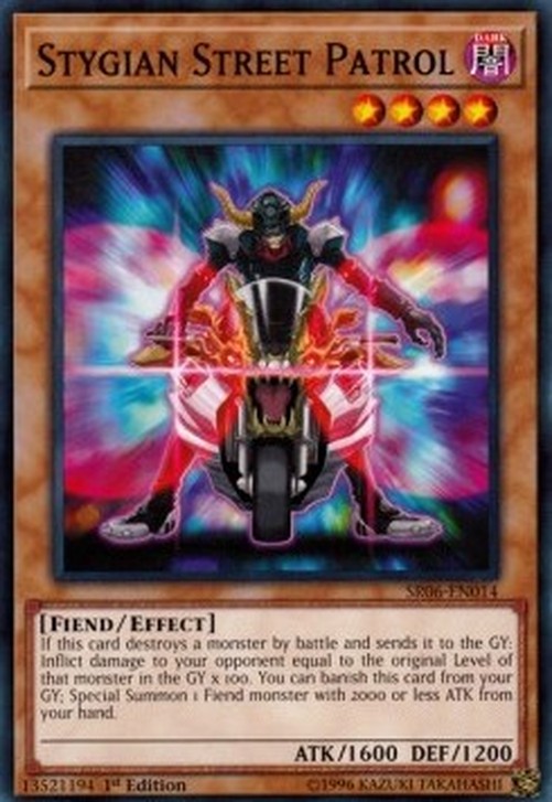 Yu-Gi-Oh! SR06 Stygian Street Patrol