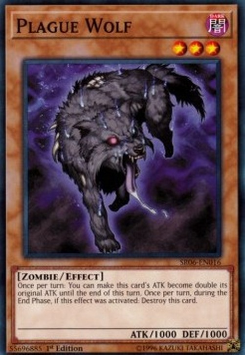 Yu-Gi-Oh! SR06 Plague Wolf