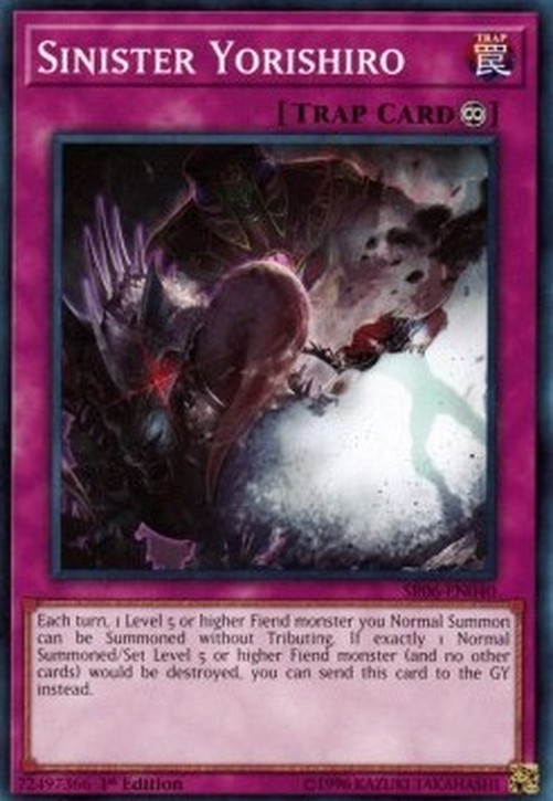 Yu-Gi-Oh! SR06 Sinister Yorishiro