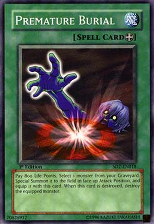 Yu-Gi-Oh! SD7 Premature Burial