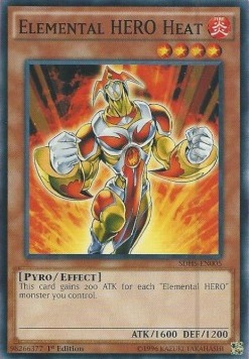 Yu-Gi-Oh! SDHS Elemental HERO Heat