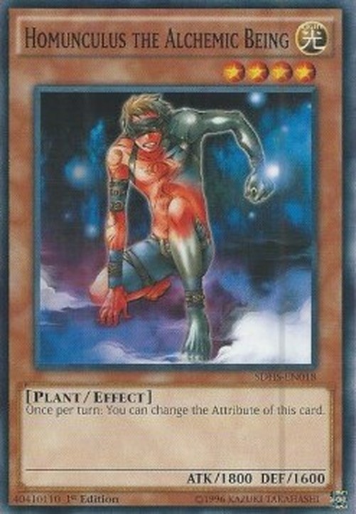 Yu-Gi-Oh! SDHS Homunculus the Alchemic Being
