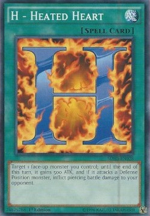 Yu-Gi-Oh! SDHS H - Heated Heart