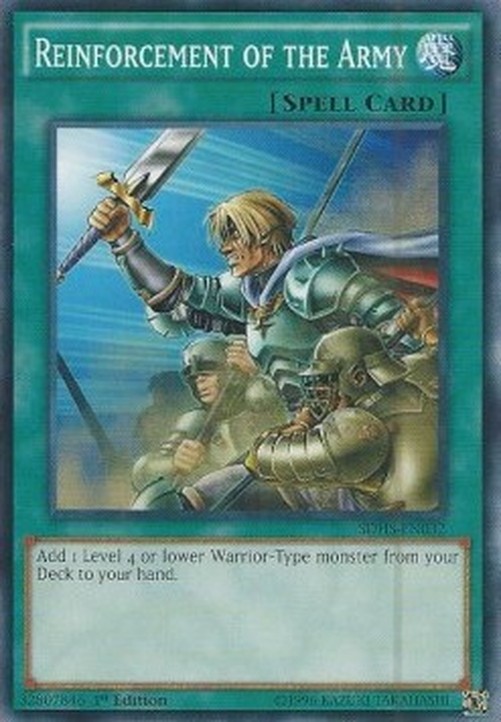 Yu-Gi-Oh! SDHS Reinforcement of the Army
