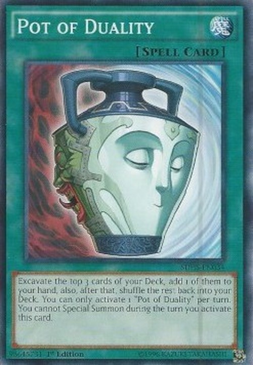 Yu-Gi-Oh! SDHS Pot of Duality