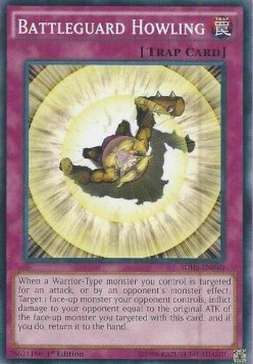 Yu-Gi-Oh! SDHS Battleguard Howling