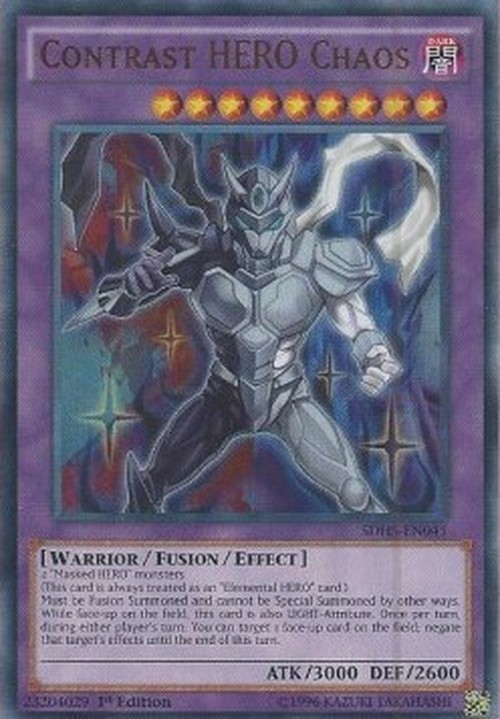 Yu-Gi-Oh! SDHS Contrast HERO Chaos
