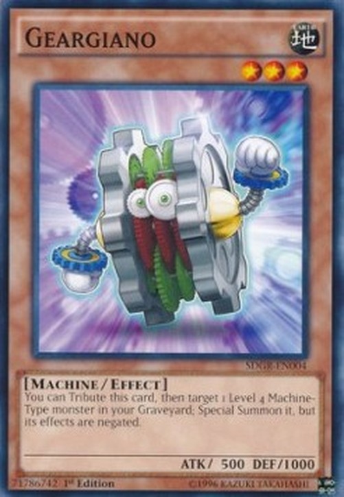 Yu-Gi-Oh! SDGR Geargiano