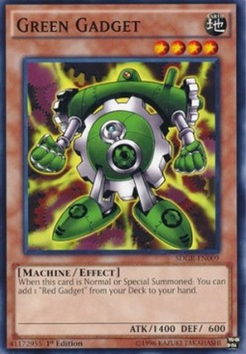 Yu-Gi-Oh! SDGR Green Gadget