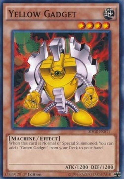 Yu-Gi-Oh! SDGR Yellow Gadget