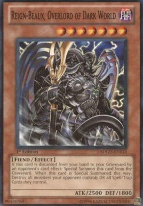 Yu-Gi-Oh! SDGU Reign-Beaux, Overlord of Dark World