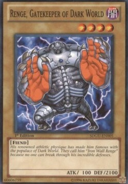 Yu-Gi-Oh! SDGU Renge, Gatekeeper of Dark World