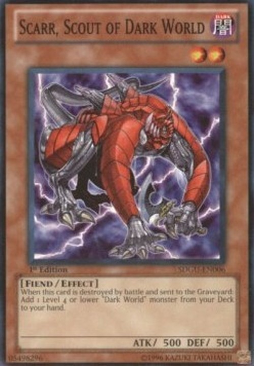 Yu-Gi-Oh! SDGU Scarr, Scout of Dark World