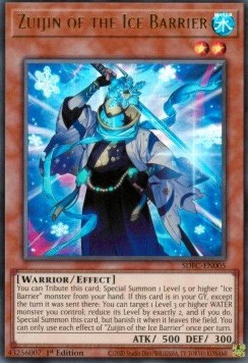 Yu-Gi-Oh! SDFC Zuijin of the Ice Barrier