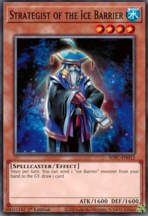 Yu-Gi-Oh! SDFC Strategist of the Ice Barrier