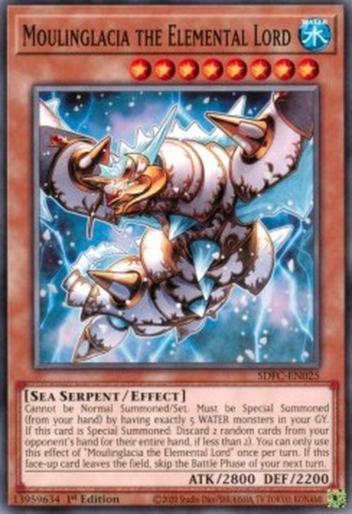 Yu-Gi-Oh! SDFC Moulinglacia the Elemental Lord