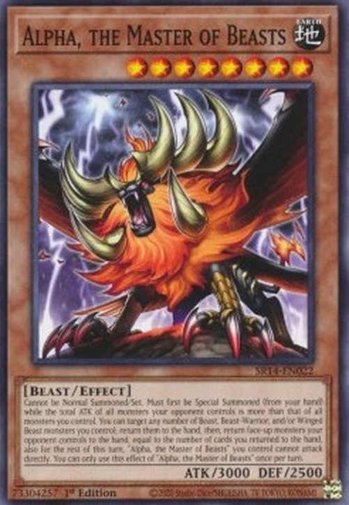 Yu-Gi-Oh! SR14 Alpha, the Master of Beasts
