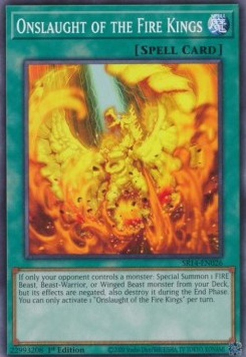 Yu-Gi-Oh! SR14 Onslaught of the Fire Kings