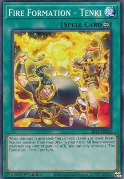 Yu-Gi-Oh! SR14 Fire Formation - Tenki