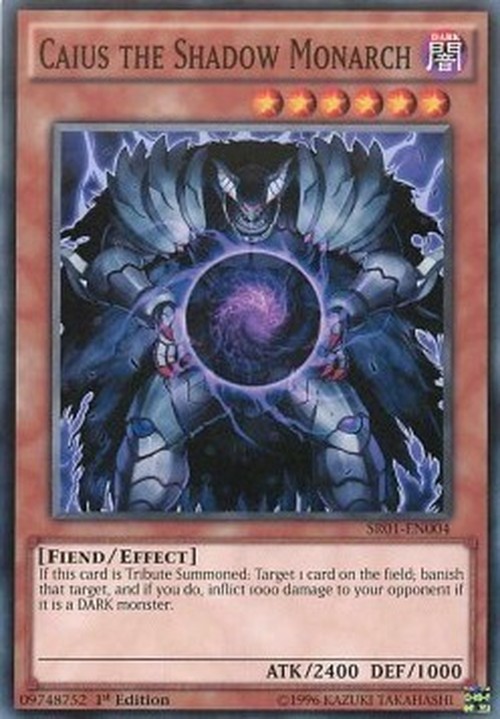 Yu-Gi-Oh! SR01 Caius the Shadow Monarch