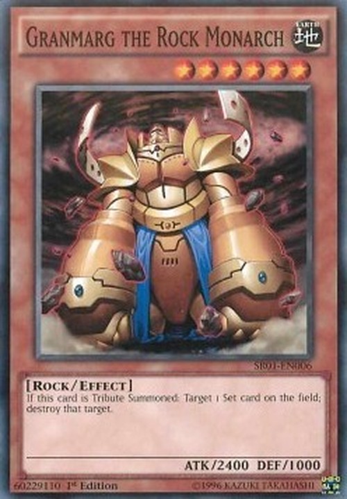 Yu-Gi-Oh! SR01 Granmarg the Rock Monarch
