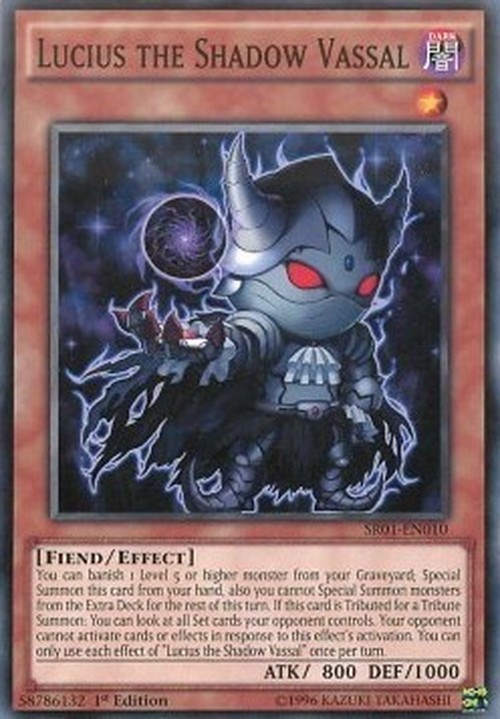 Yu-Gi-Oh! SR01 Lucius the Shadow Vassal
