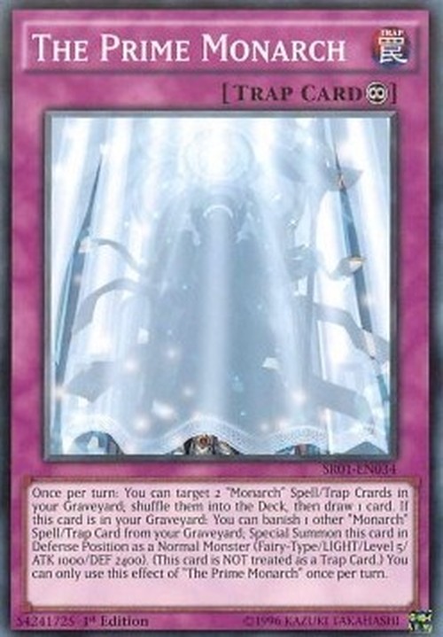 Yu-Gi-Oh! SR01 The Prime Monarch