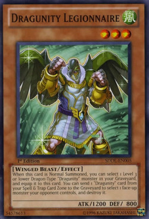Yu-Gi-Oh! SDDL Dragunity Legionnaire