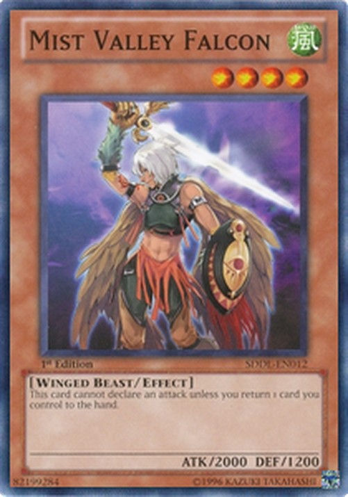 Yu-Gi-Oh! SDDL Mist Valley Falcon