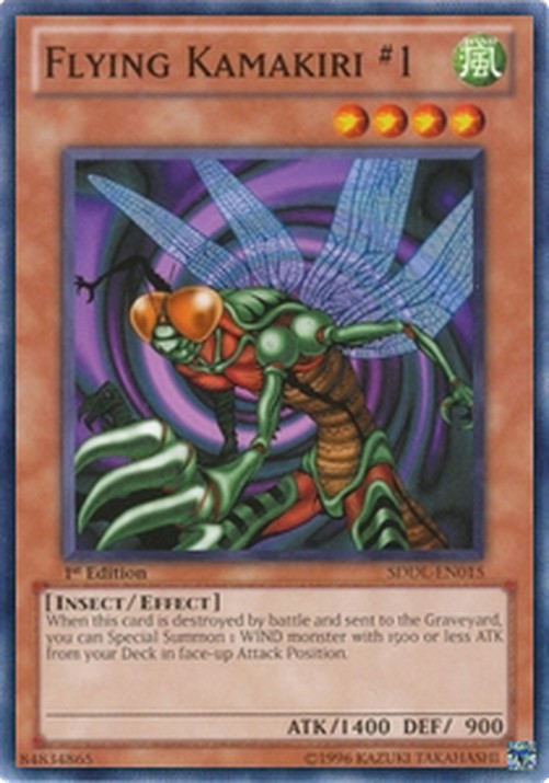 Yu-Gi-Oh! SDDL Flying Kamakiri #1