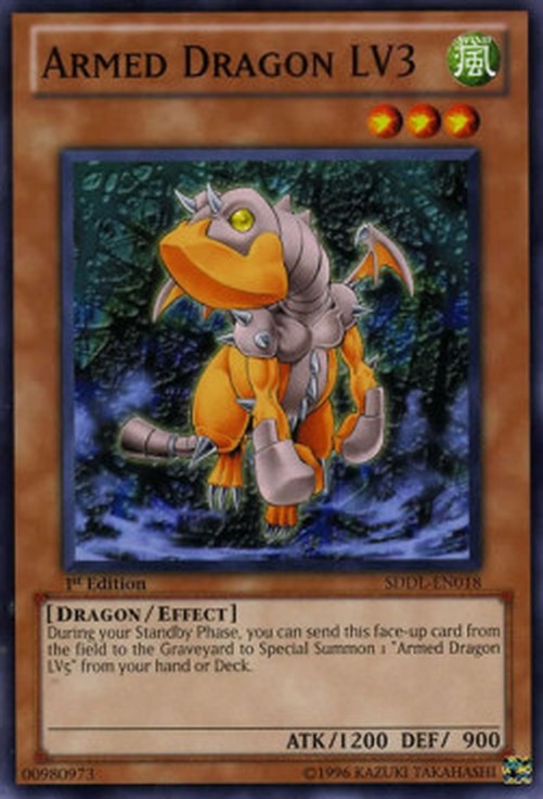 Yu-Gi-Oh! SDDL Armed Dragon LV3