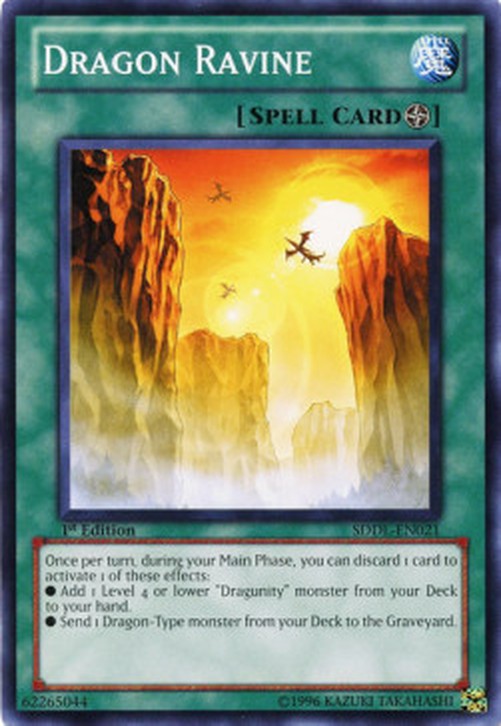 Yu-Gi-Oh! SDDL Dragon Ravine