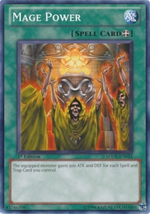 Yu-Gi-Oh! SDDL Mage Power
