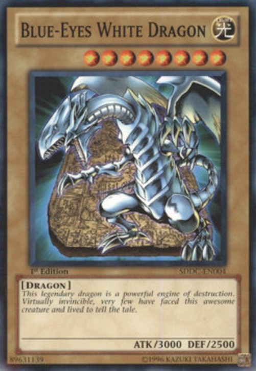 Yu-Gi-Oh! SDDC Blue-Eyes White Dragon