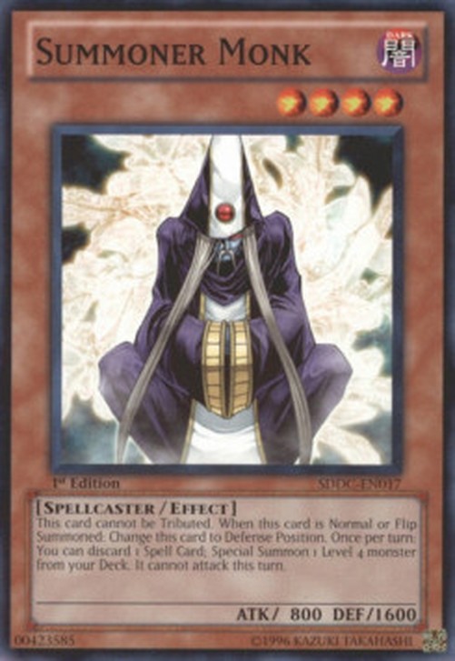Yu-Gi-Oh! SDDC Summoner Monk