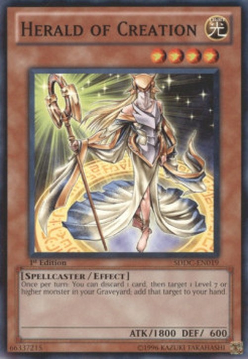 Yu-Gi-Oh! SDDC Herald of Creation
