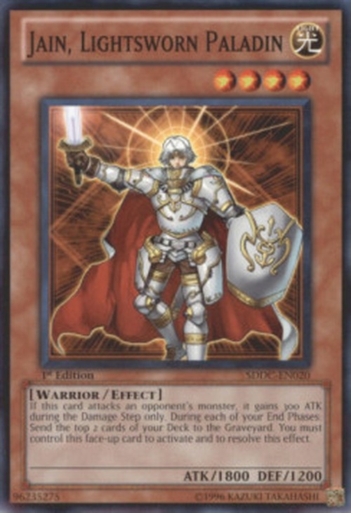 Yu-Gi-Oh! SDDC Jain, Lightsworn Paladin