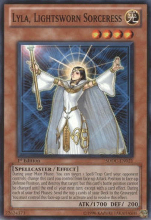 Yu-Gi-Oh! SDDC Lyla, Lightsworn Sorceress